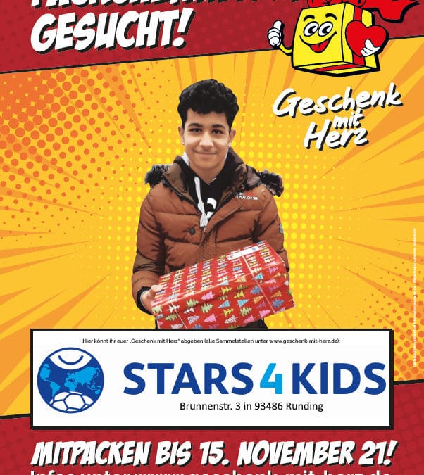 Sammelstelle für „Geschenk mit Herz“