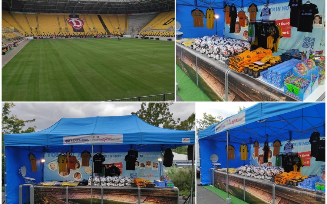 Charity-Tombola bei der SG Dynamo Dresden