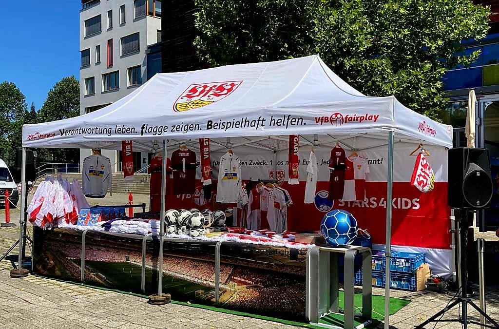 Charity-Tombola zum 1. Spieltag beim VfB Stuttgart