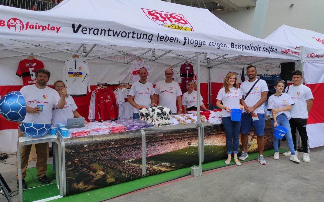 Charity-Tombola zum 3. Spieltag in Stuttgart