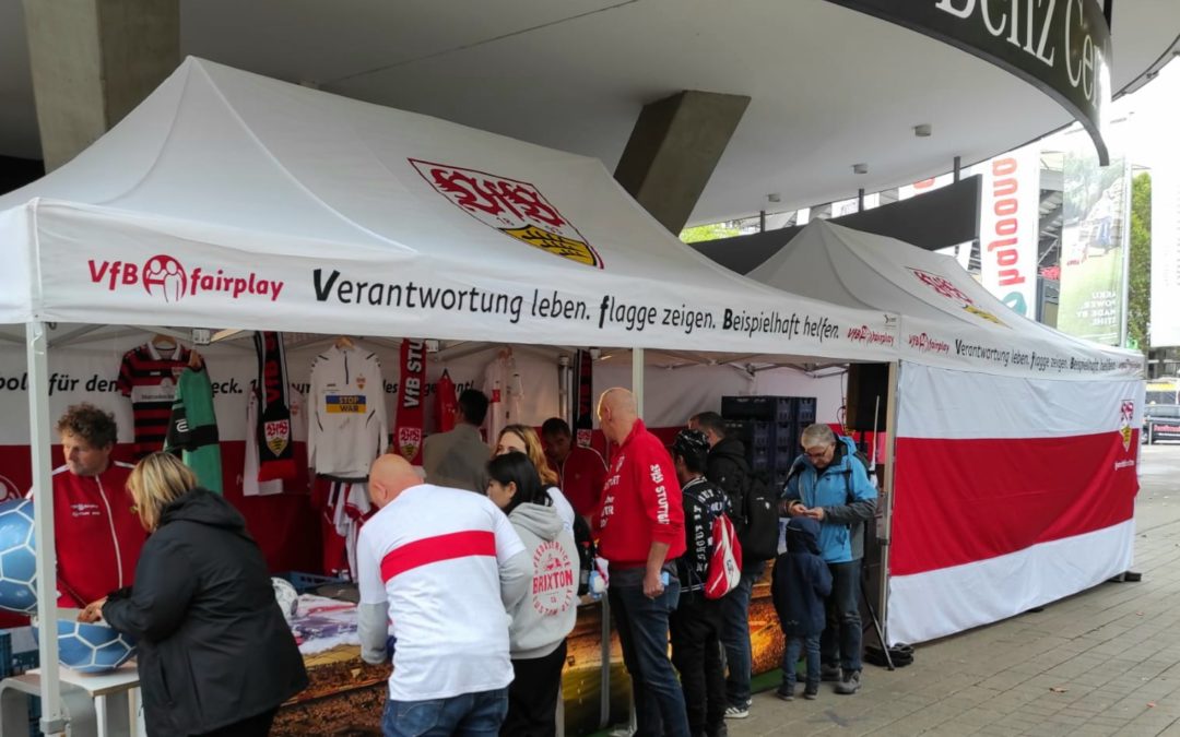 Charity-Tombola zum Spiel VfB Stuttgart – Eintracht Frankfurt