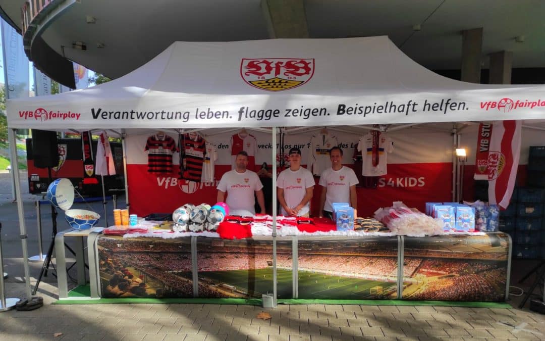 Charity-Tombola zum Spiel VfB Stuttgart – FC Augsburg