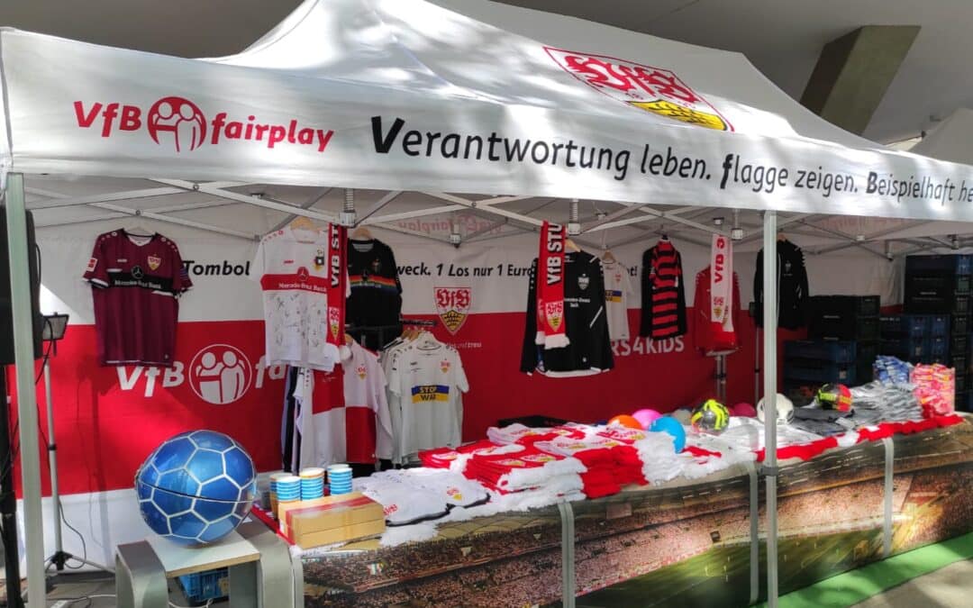 Charity-Tombola zum Relegationsspiel in Stuttgart