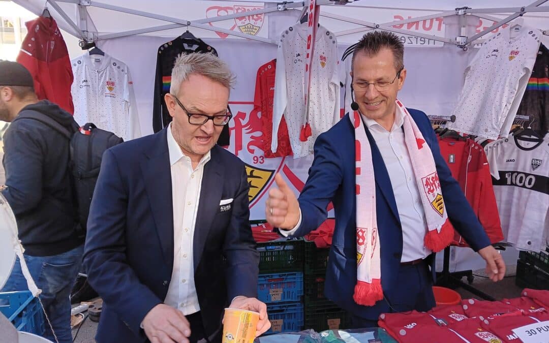 Charity-Tombola zum Stiftungs-Spieltag gegen Holstein Kiel